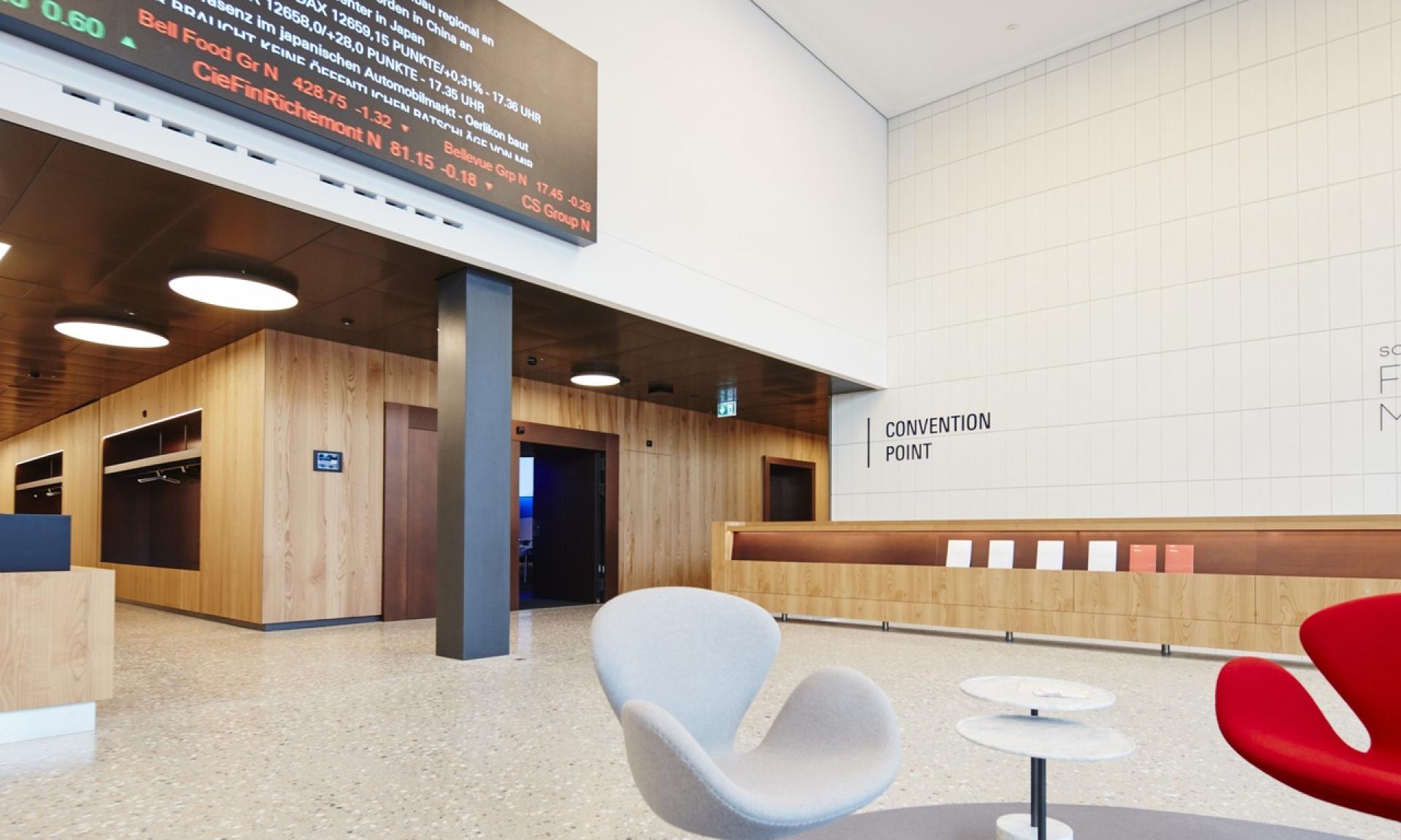 Zurich, SIX ConventionPoint, Lobby