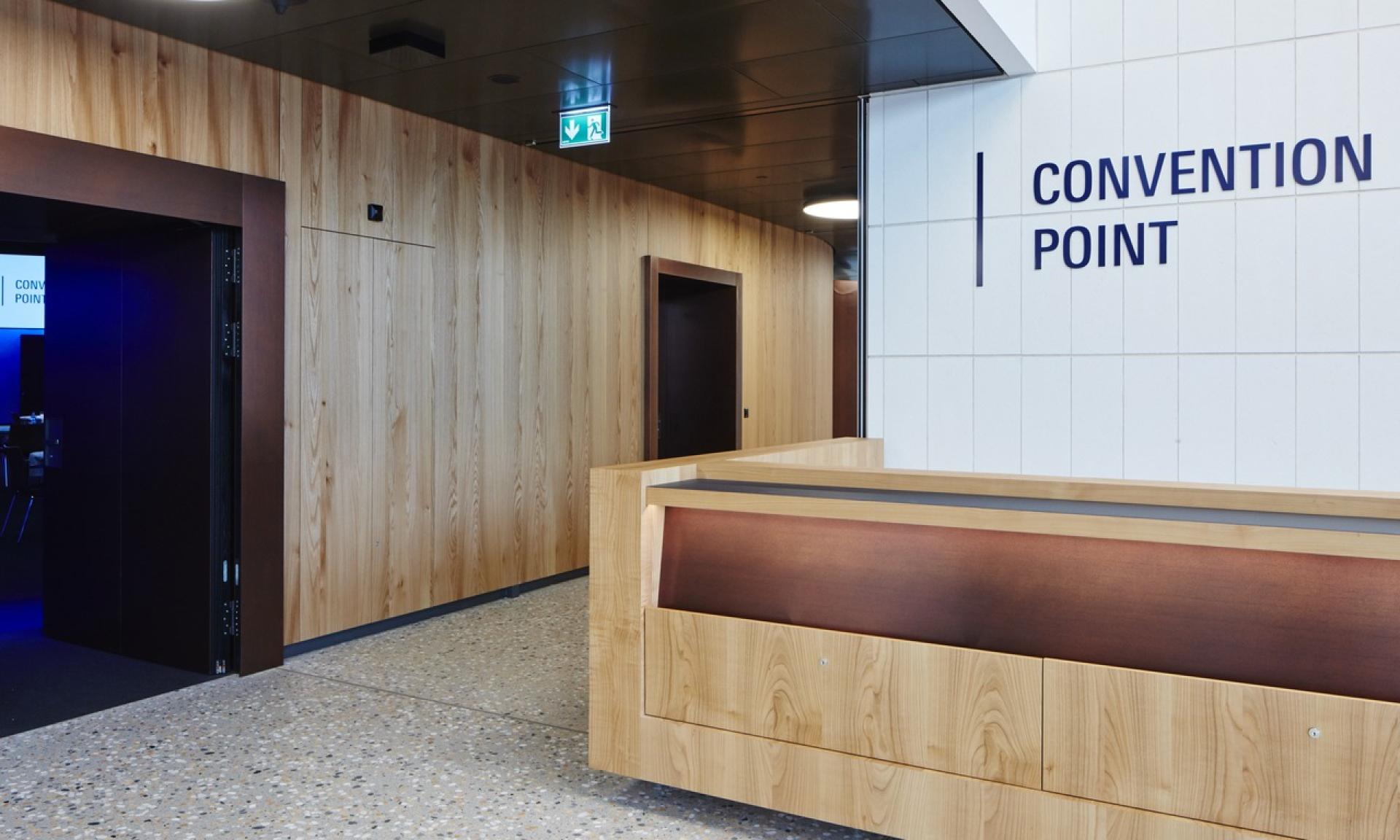 Zurich, SIX ConventionPoint, Entrance