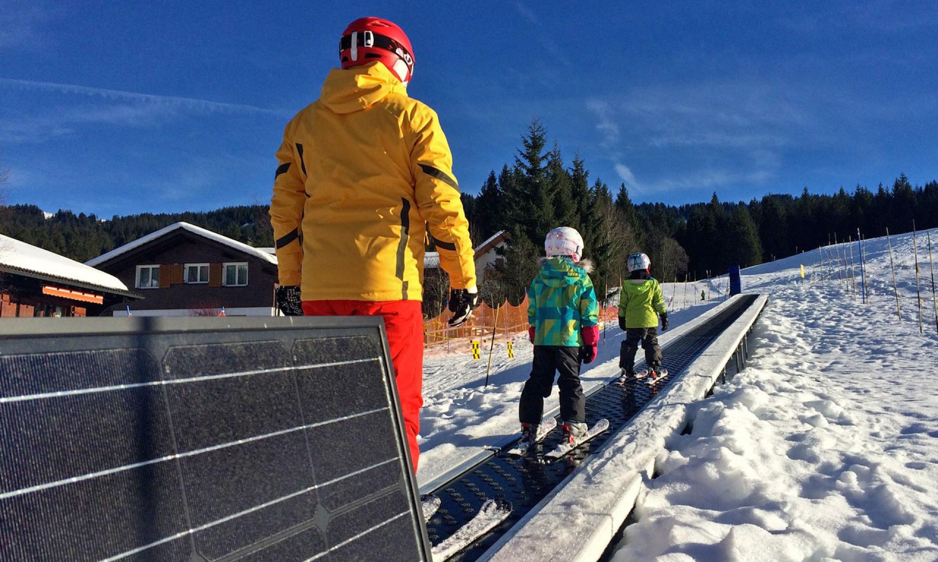 Skilift Brunni, Skifahren in Alpthal SZ