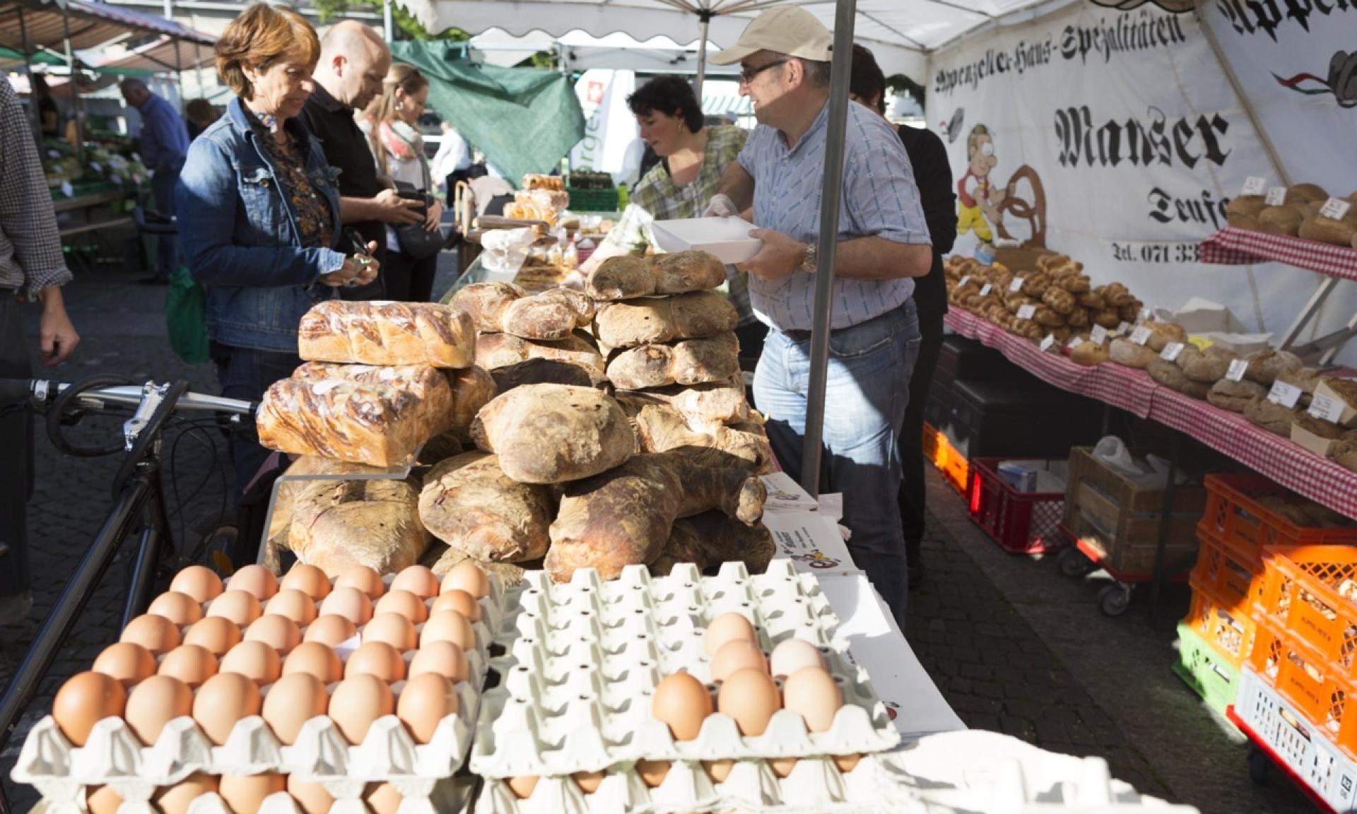 Market at Helvetiaplatz, Zurich
