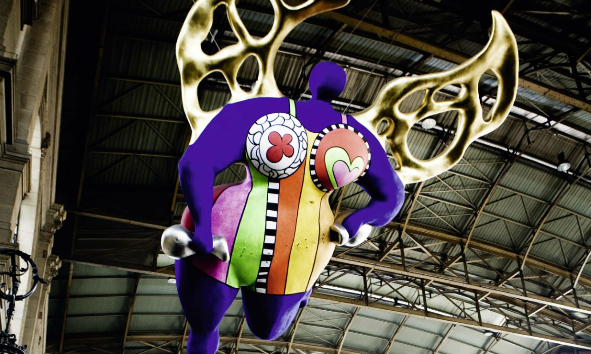 «L’ange protecteur» von Niki de Saint Phalle