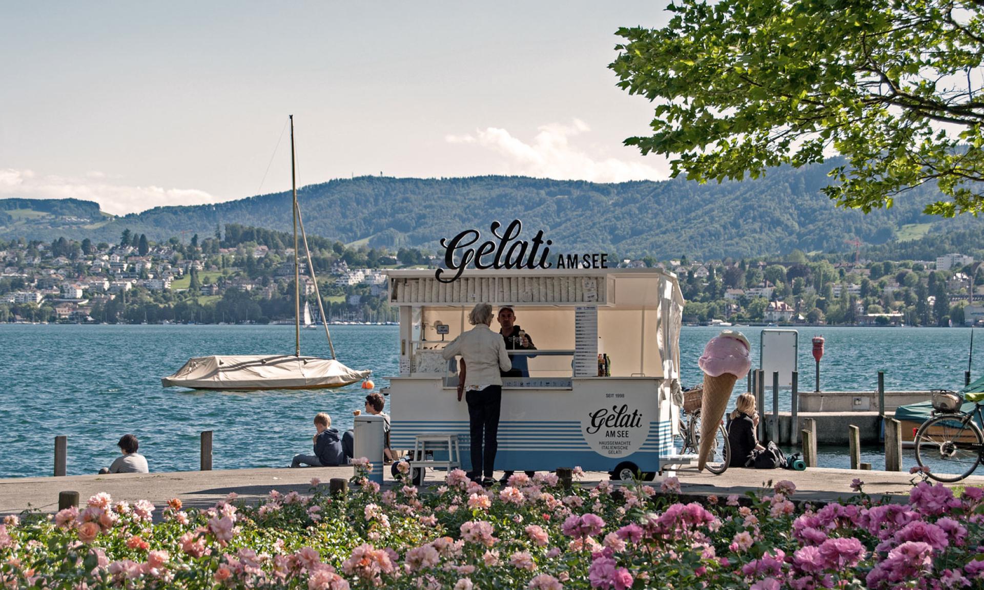 Gelati am See, Zurich