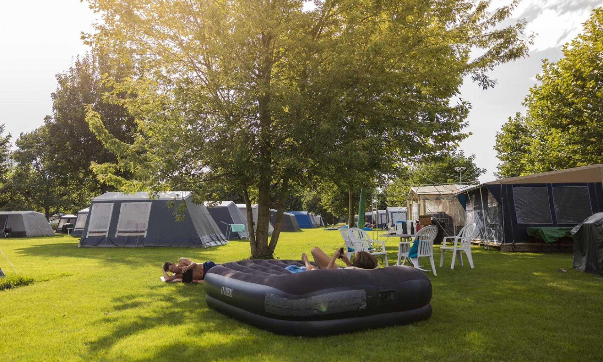 Camping at the Strandbad Stampf