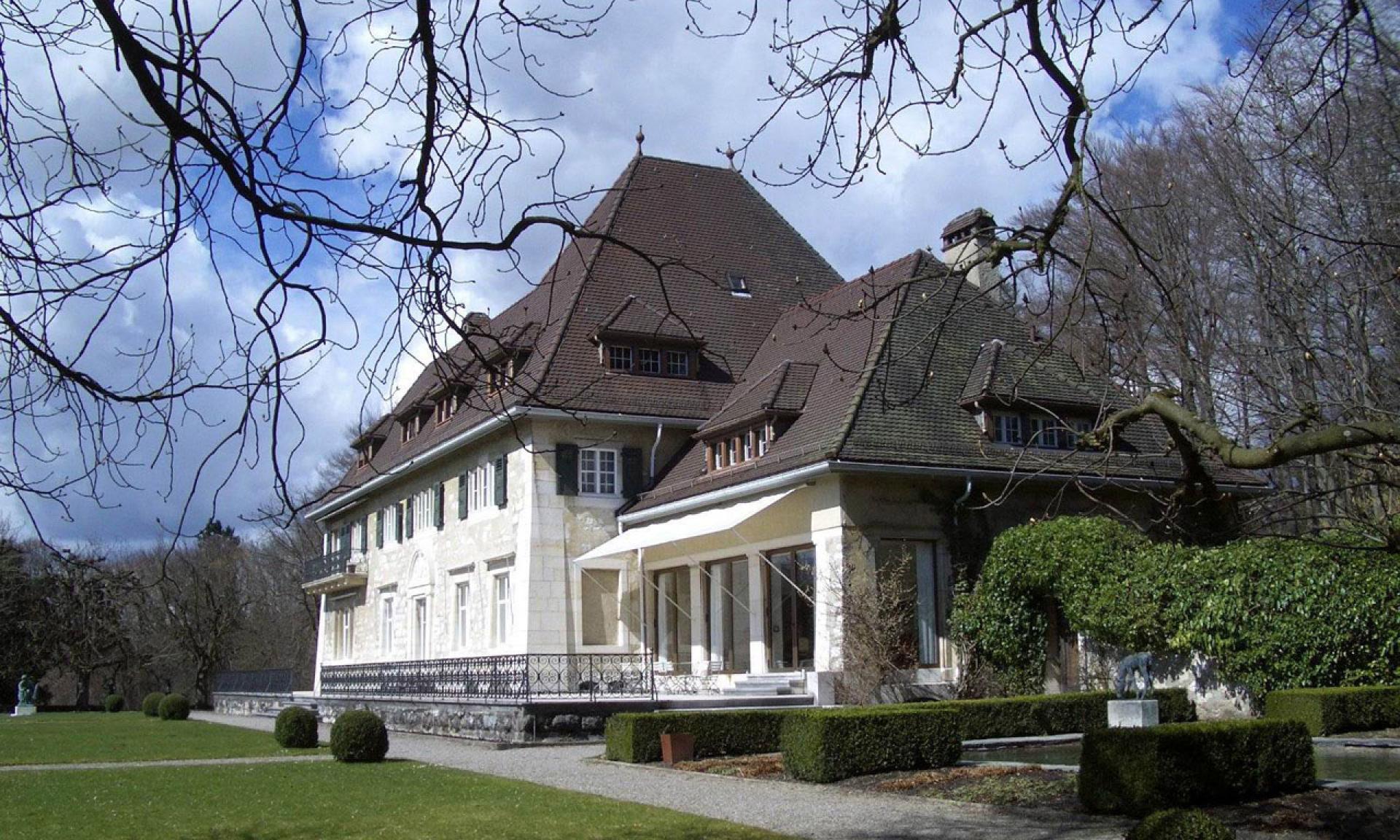 The "Am Römerholz" villa in Winterthur, home to the collection Oskar Reinhart