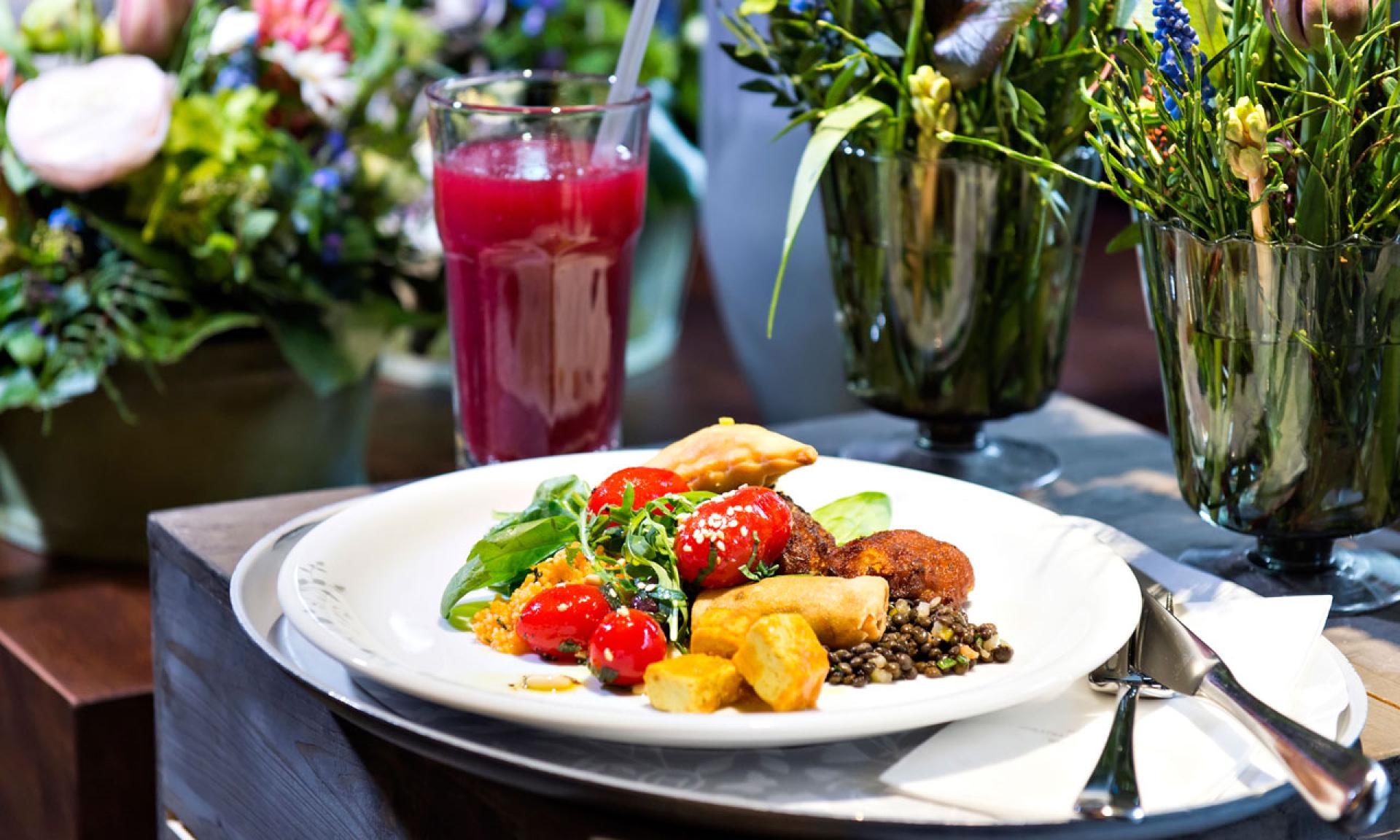Hiltl at Pflanzbar in Zurich, Vegetarian specialties