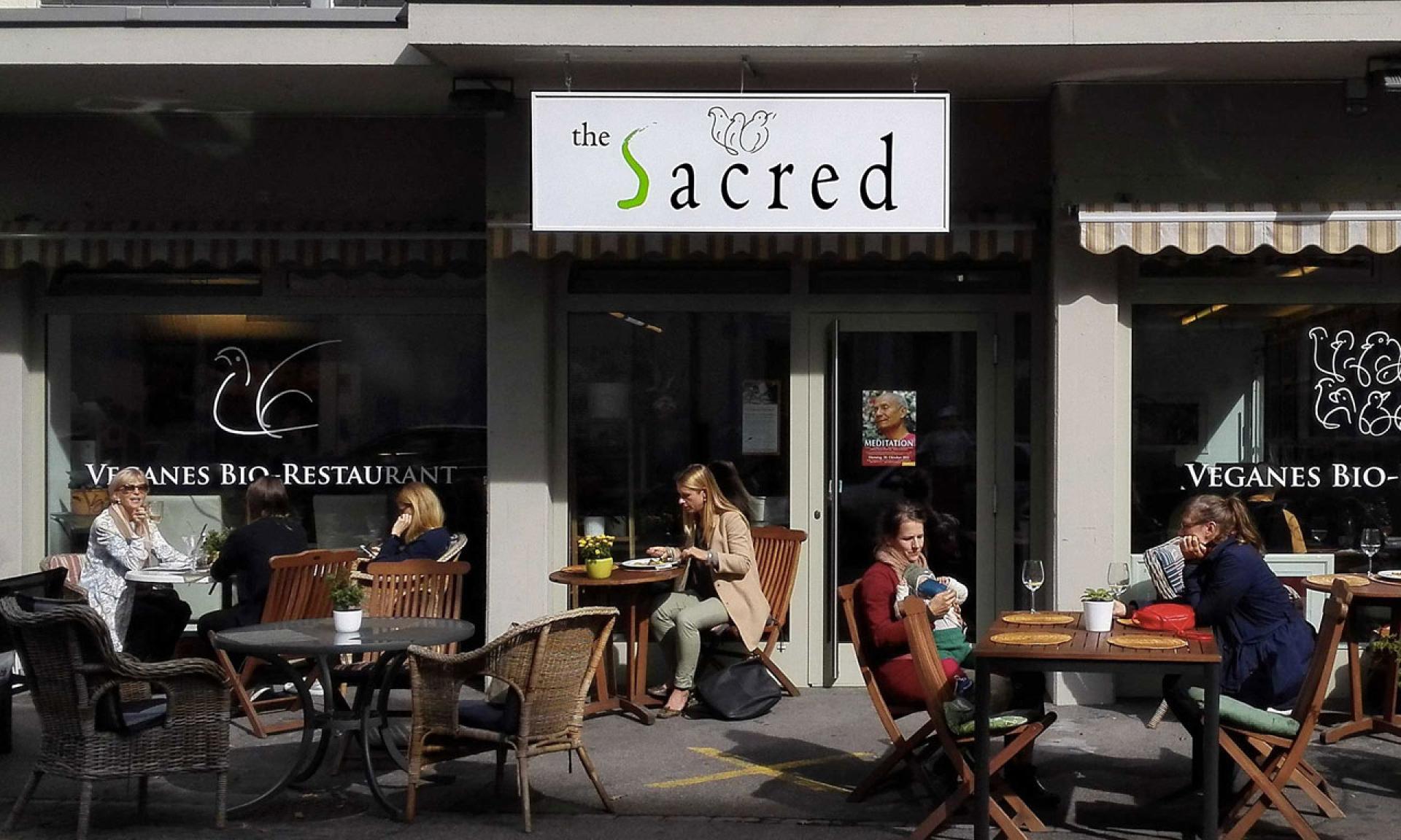 The Sacred – Vegelateria, veganes Bio-Restaurant in Zürich