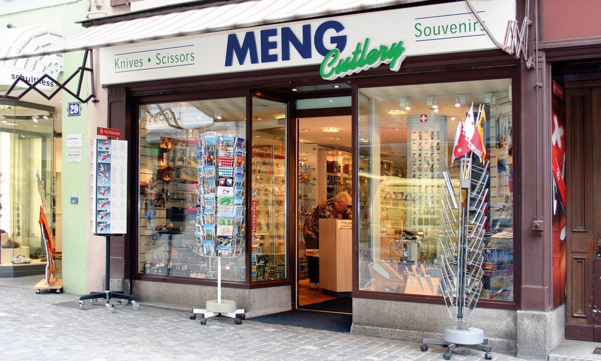 Meng Cutlery, Shop