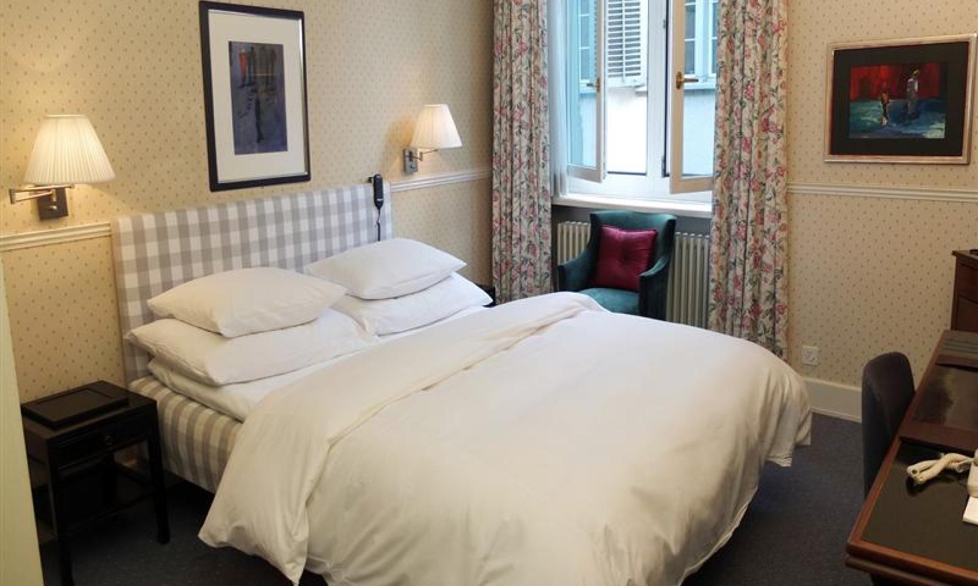 vue de la chambre Hôtel Kindli