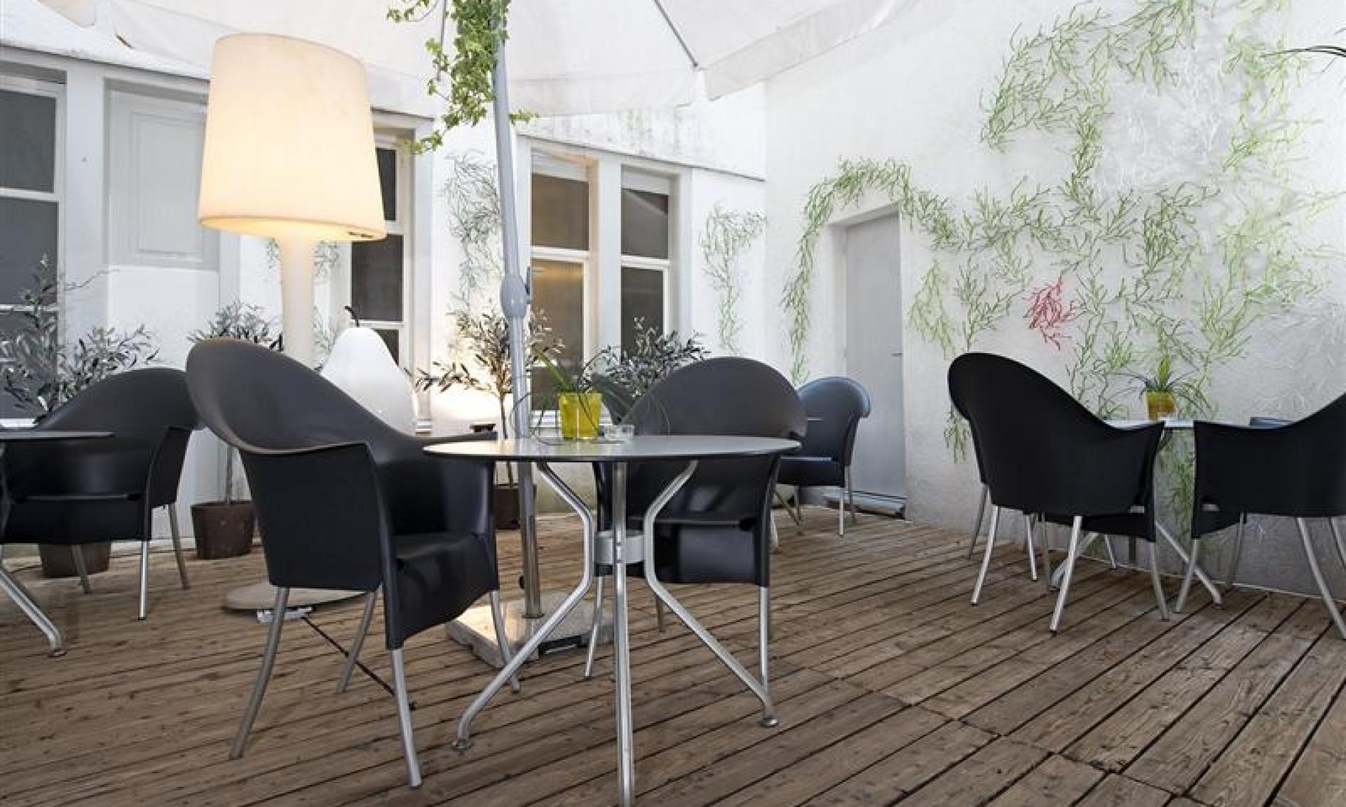 Terrasse Designhotel Plattenhof