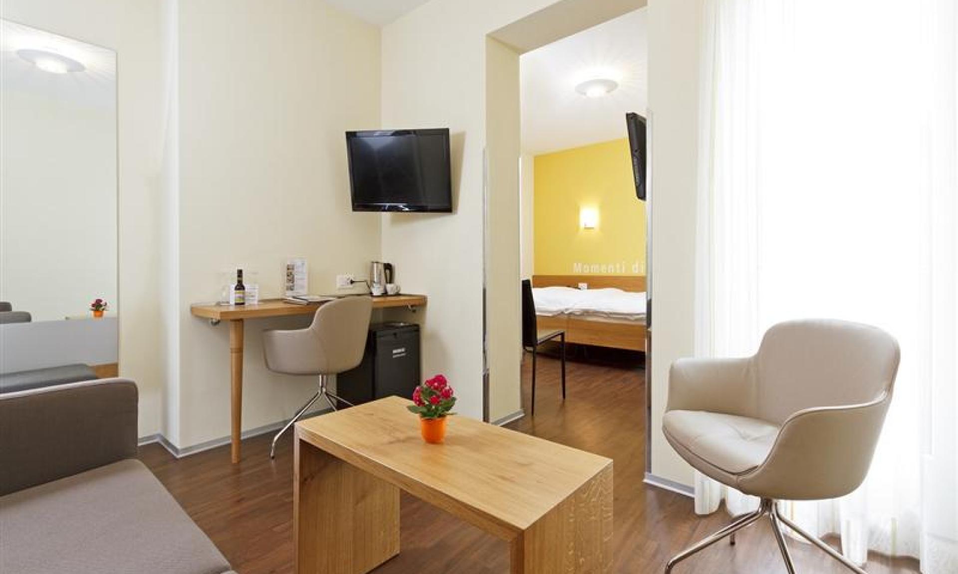 Room View Hotel Sommerau-Ticino