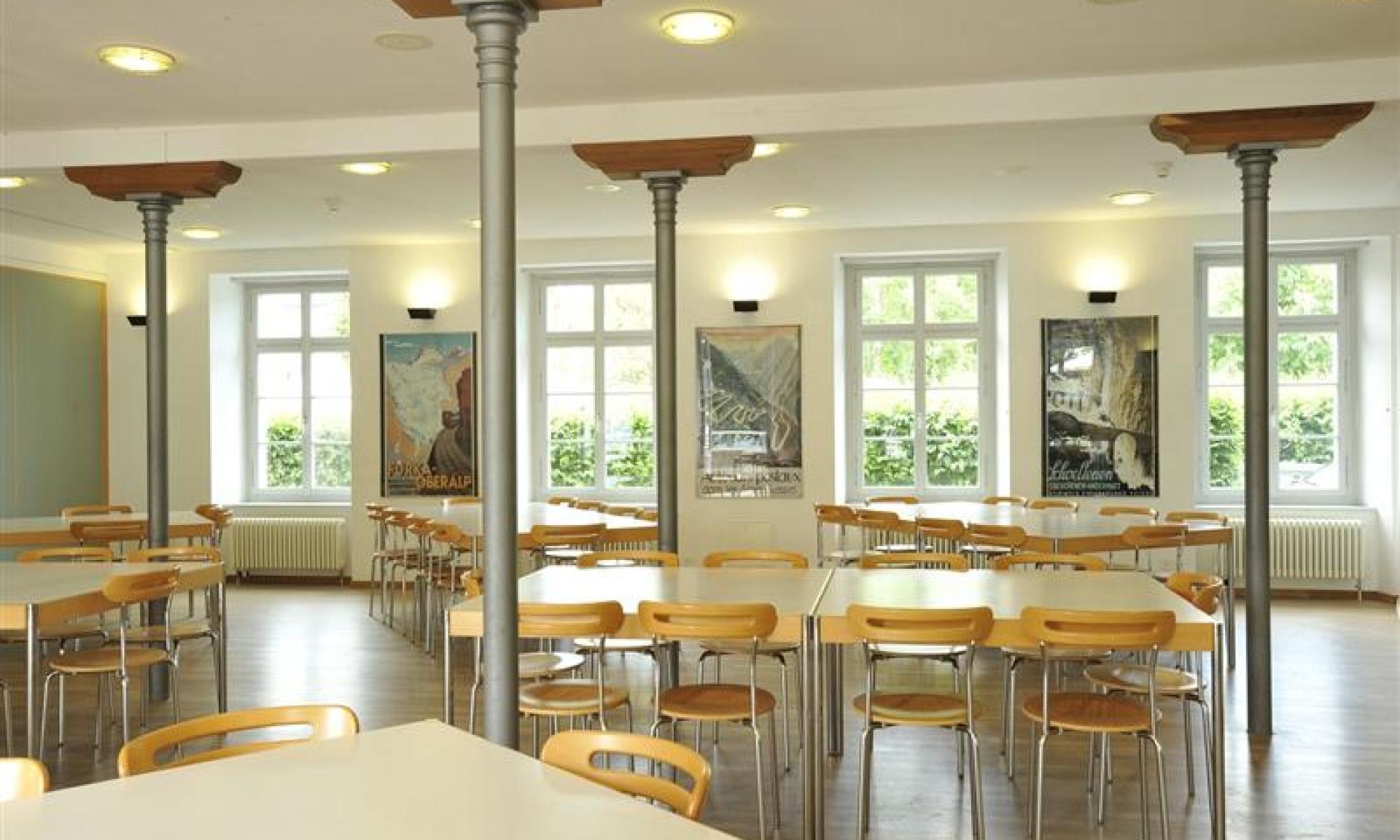Speisesaal Jugendherberge Richterswil