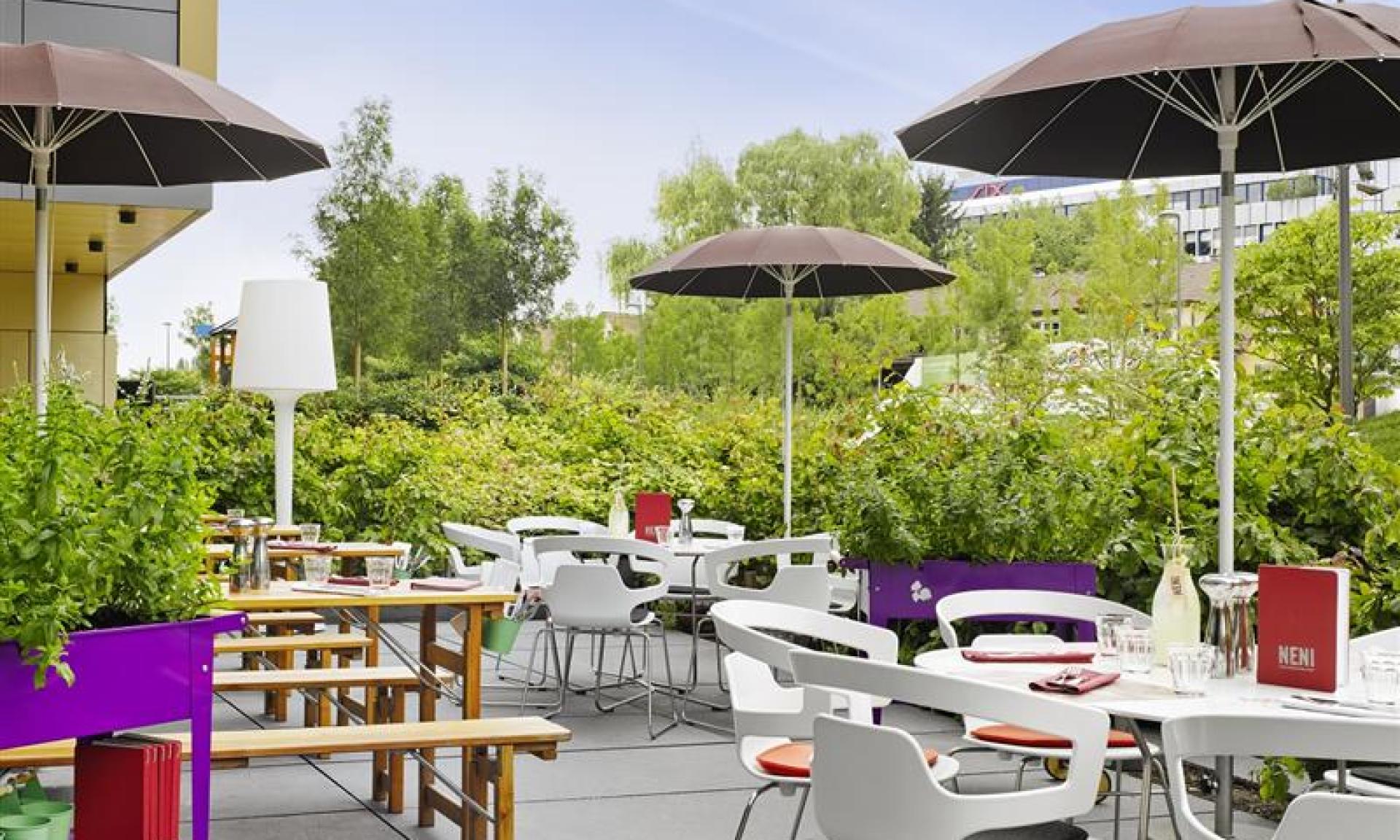 Terrace 25hours Hotel Zürich West