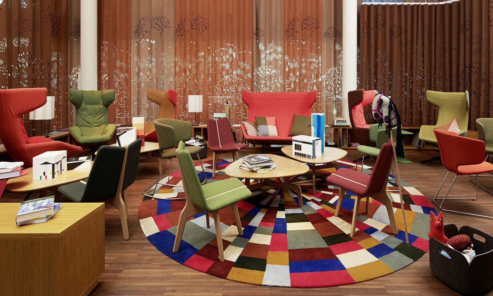 25hours Hotel Zürich West Wohnzimmer