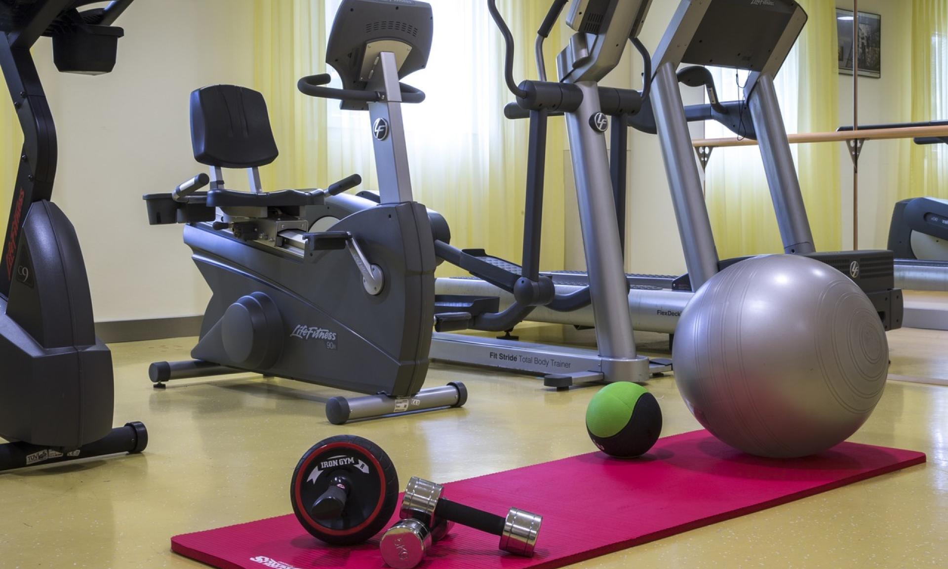 Nombreuses installations de fitness