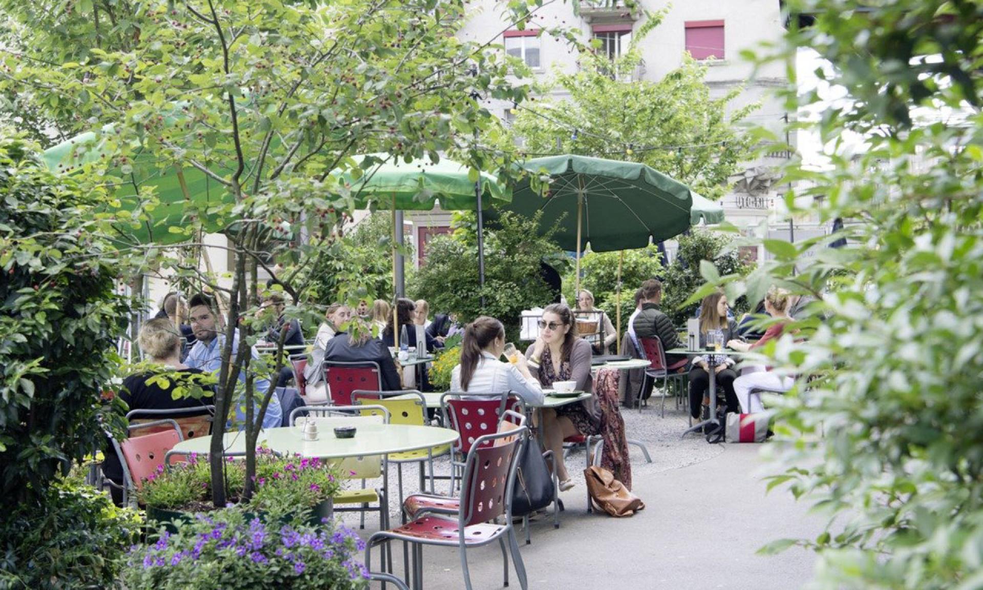 Garden terrace