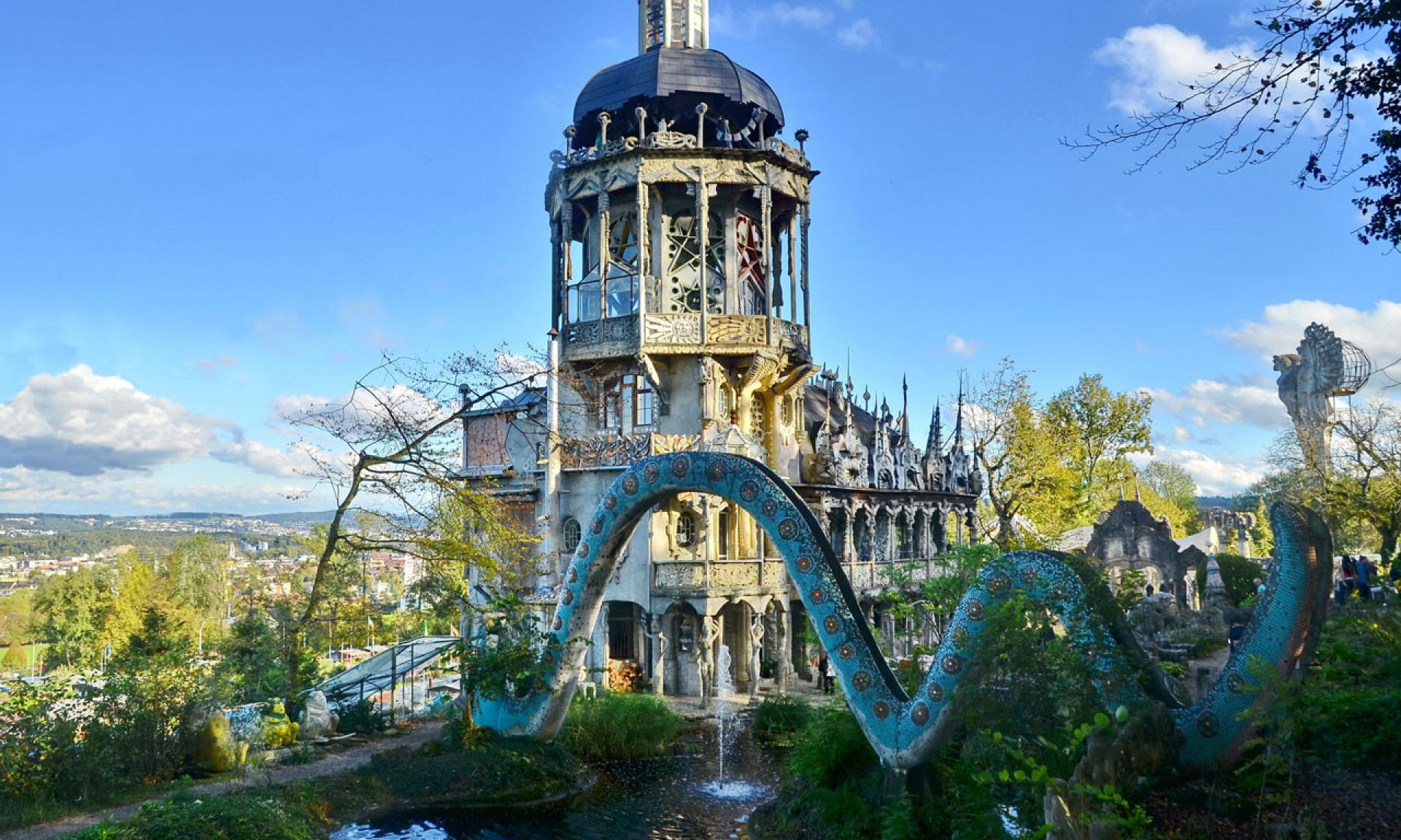 Bruno Weber Park, Wohnhaus
