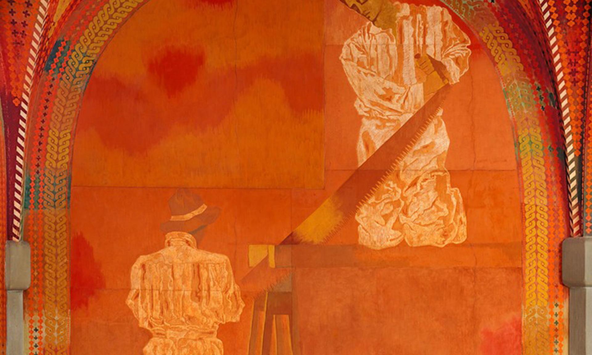 Giacometti Frescos, Zurich