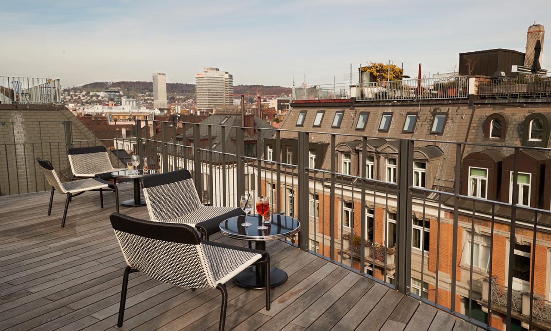 Hotel Josef – Dachterrasse