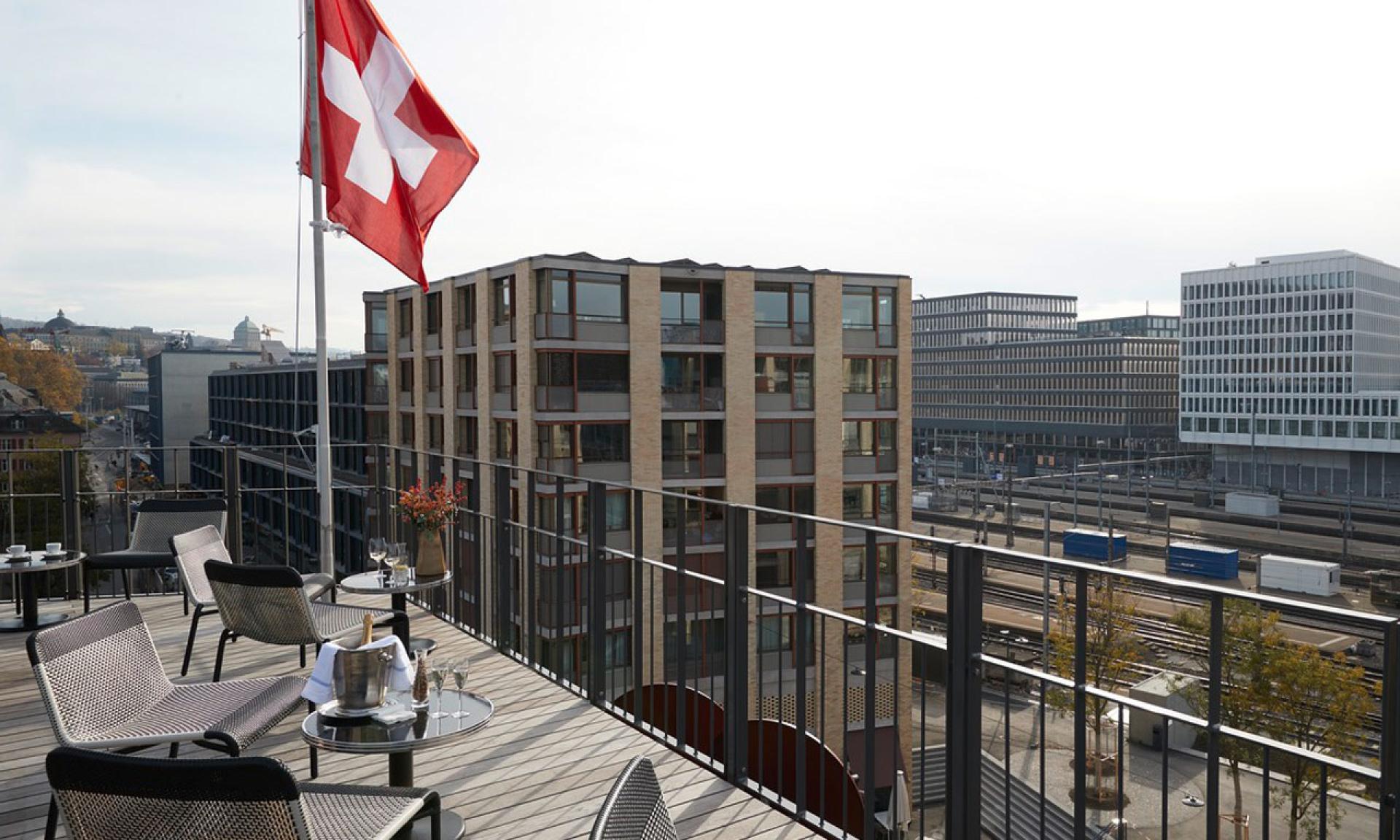 Hotel Josef – Dachterrasse