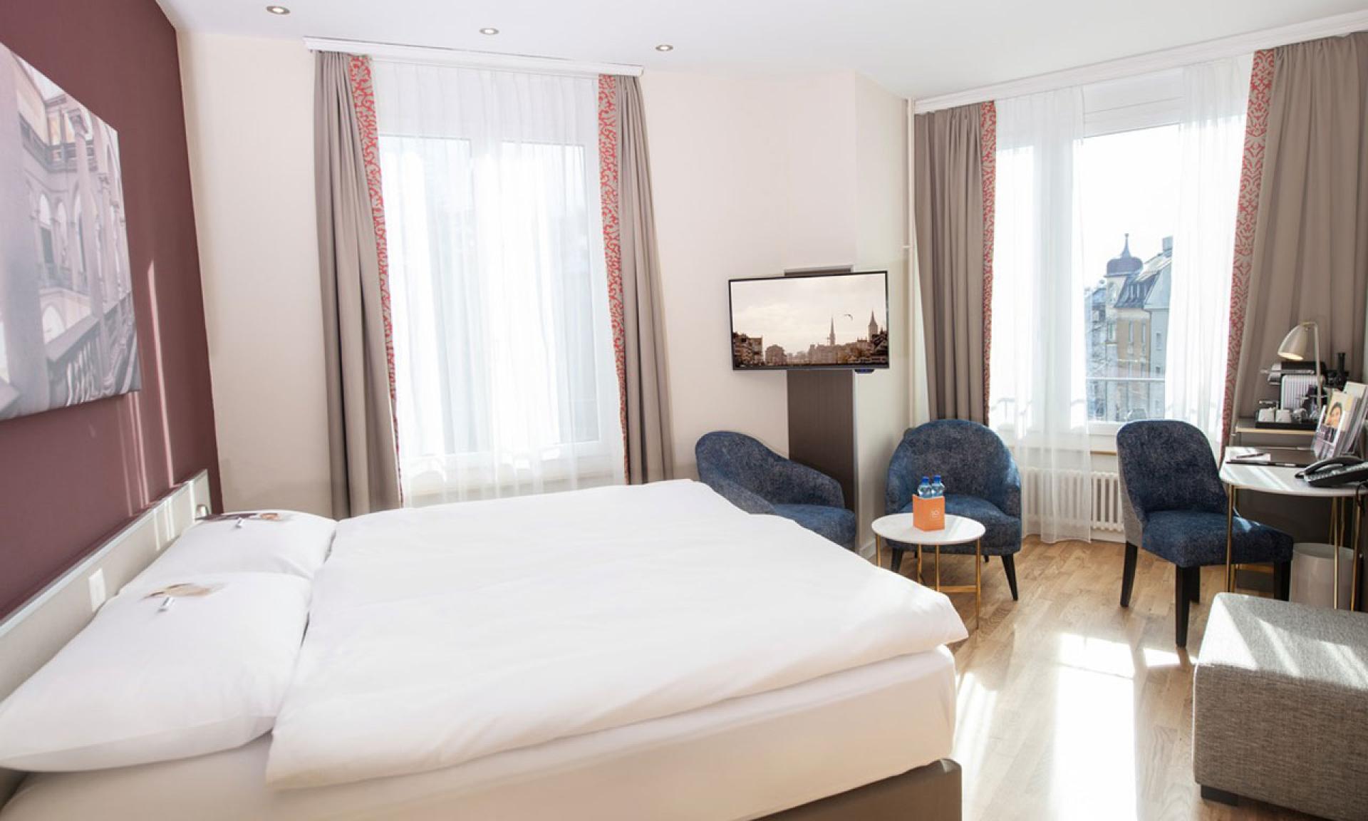 Sorell Hotel Rex, Doppelzimmer King Twin