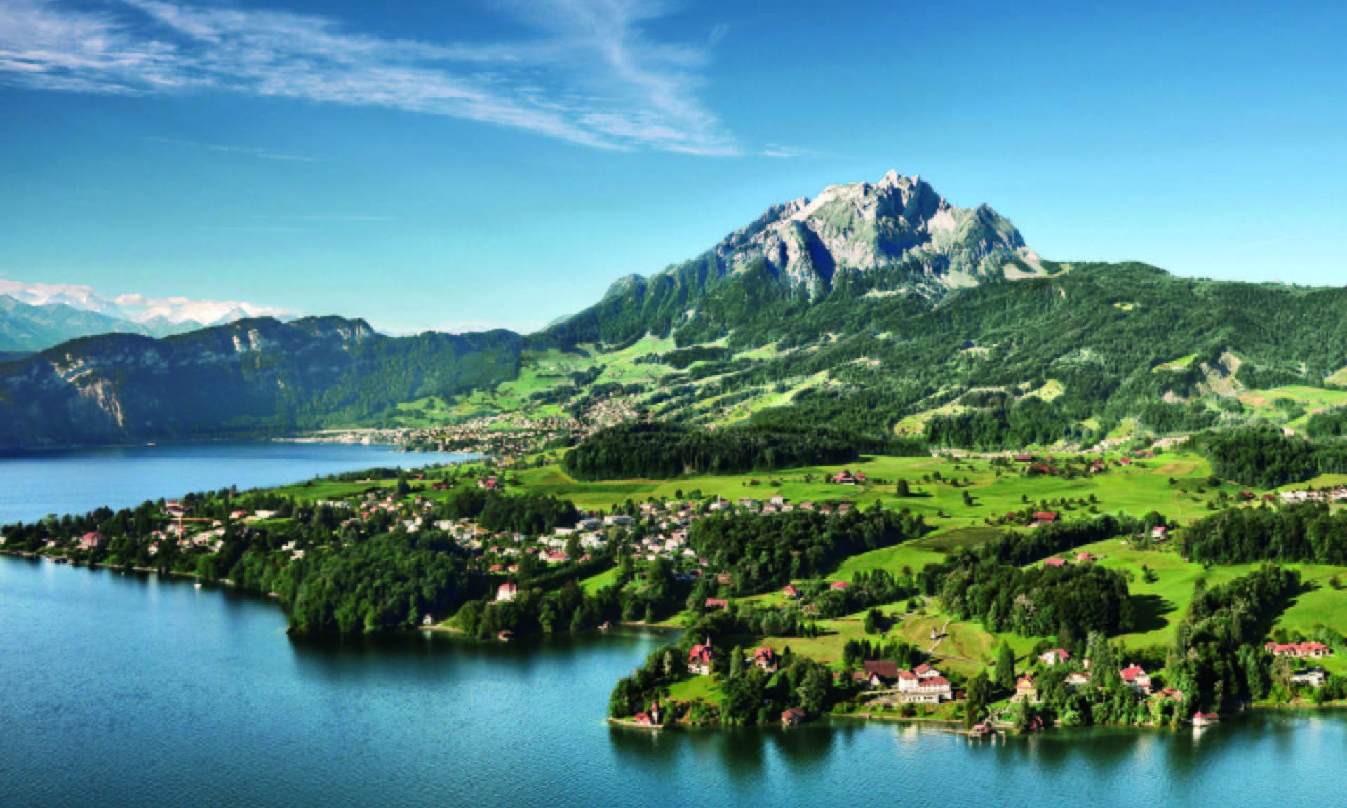 Ein eindrückliches Bergmassiv