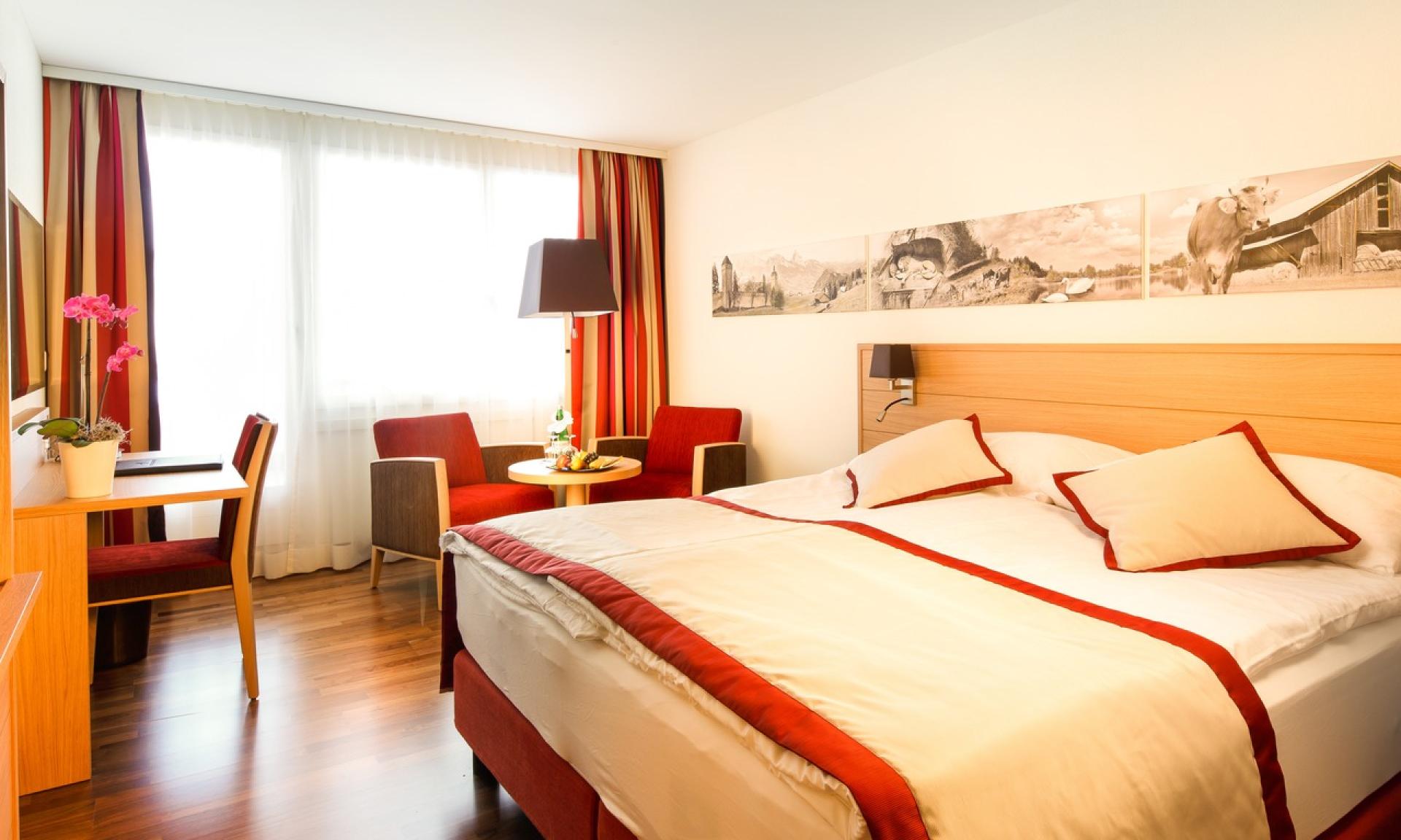 Cozy hotel rooms