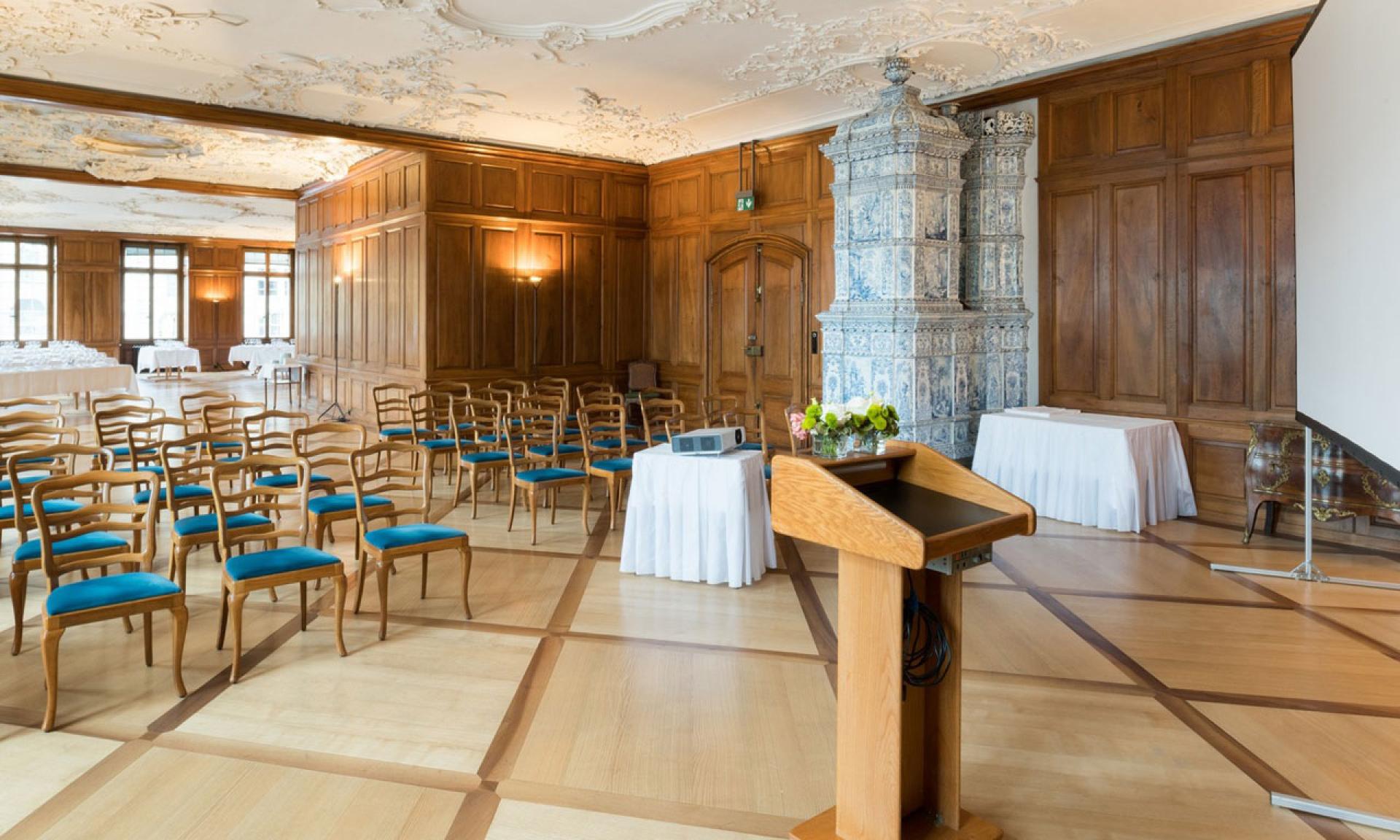 Zunfthaus zur Meisen, Piano Nobile