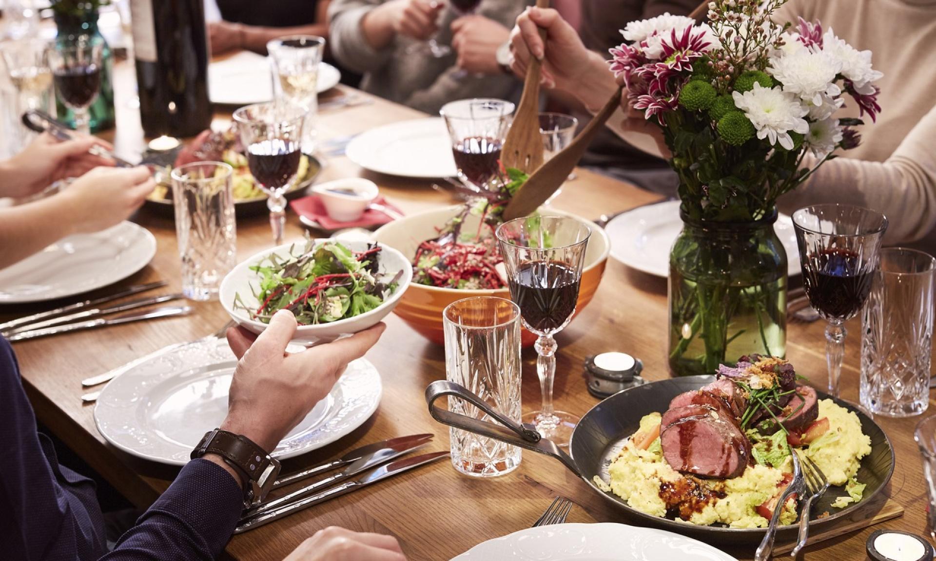 Zur Werkstatt an der Gleistribüne, Dîner gastronomique