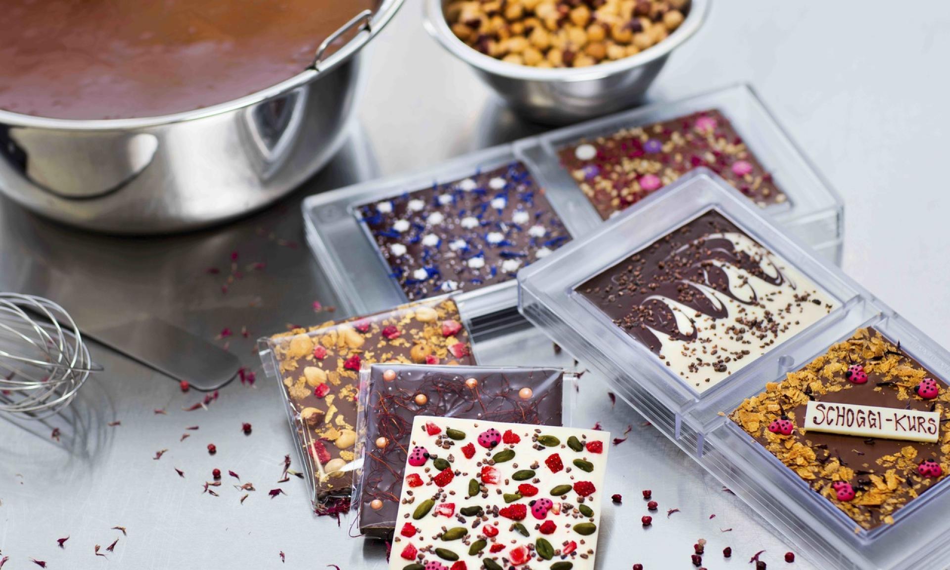 Make your own chocolate bar