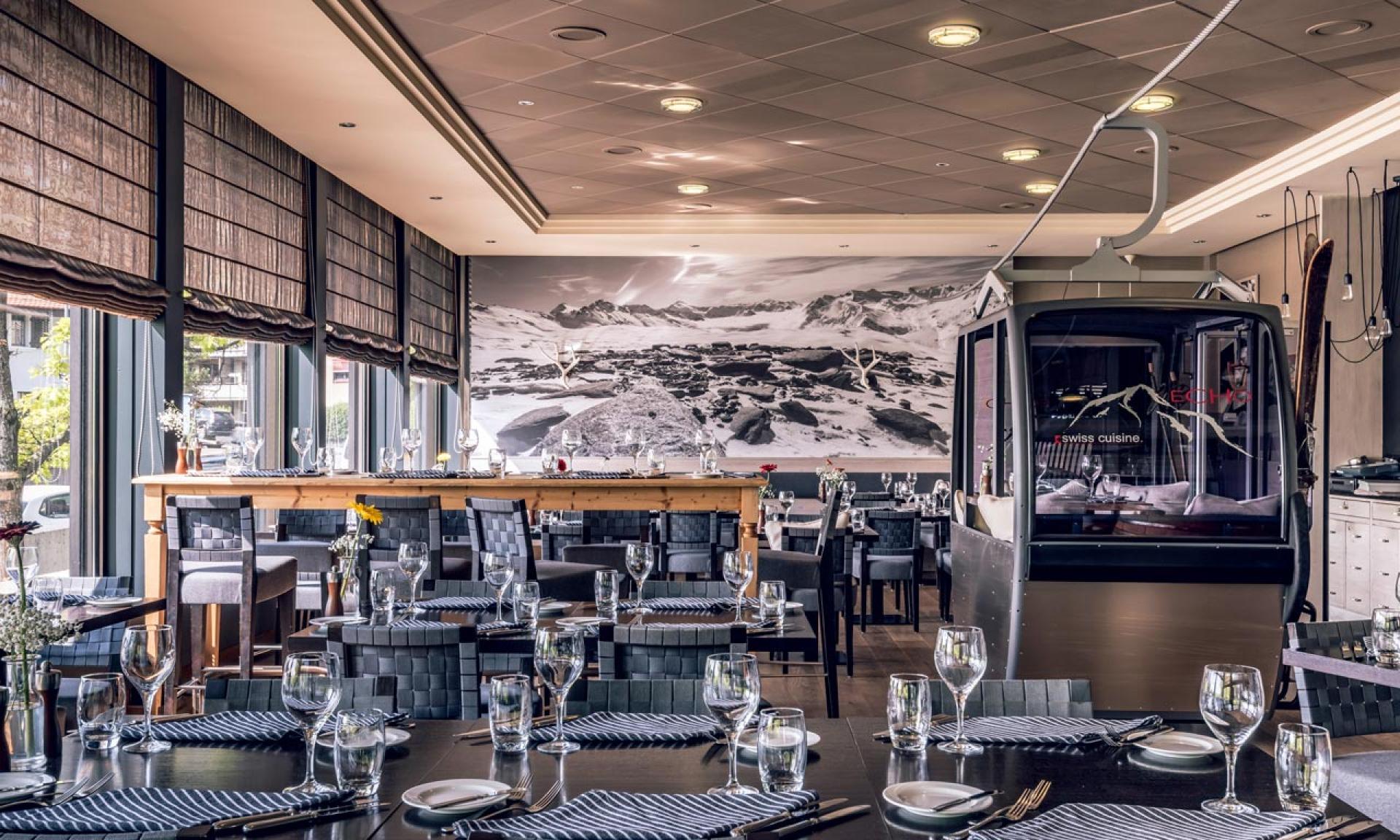 Echo Restaurant, Marriott Hotel Zurich