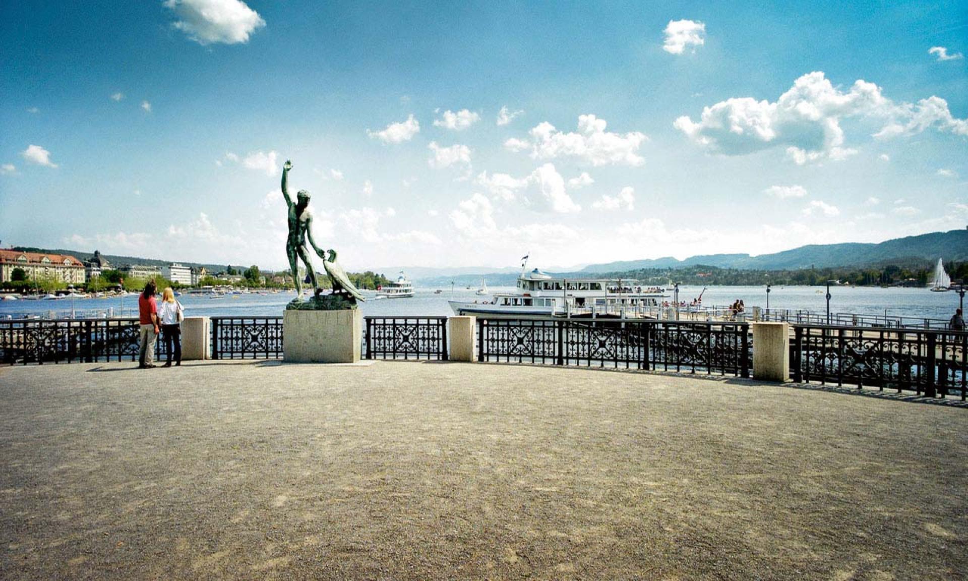 Ganymed at the Lake Zurich