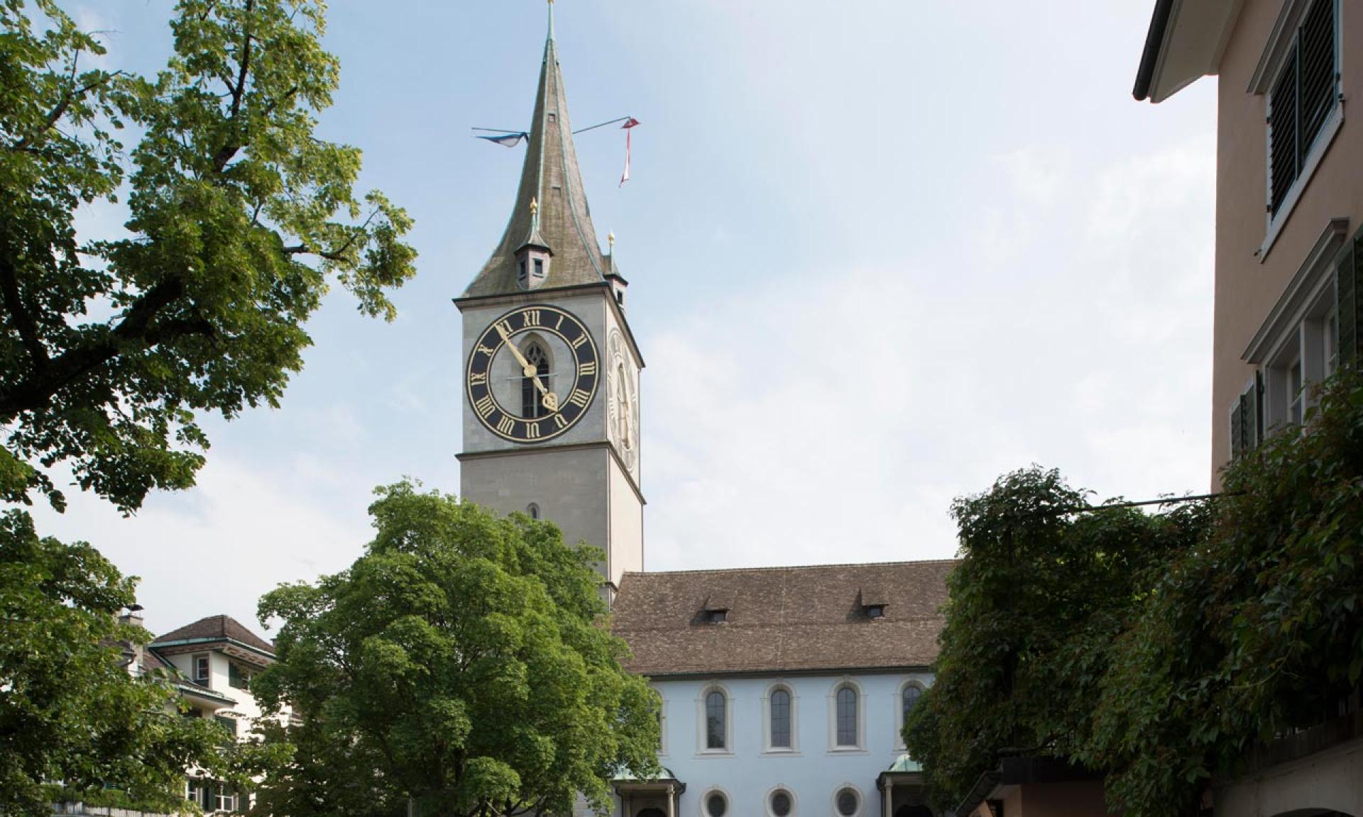 St. Peter Oldest Parish Church Zurich