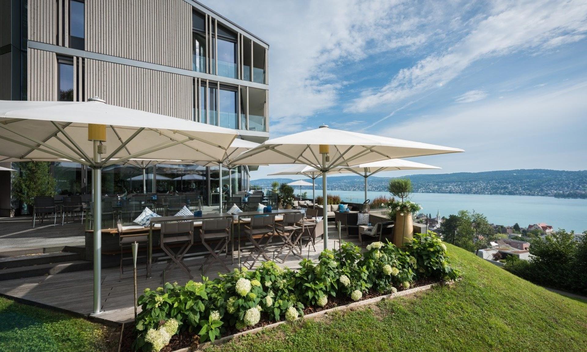 Hotel Belvoir Rüschlikon, Terrasse
