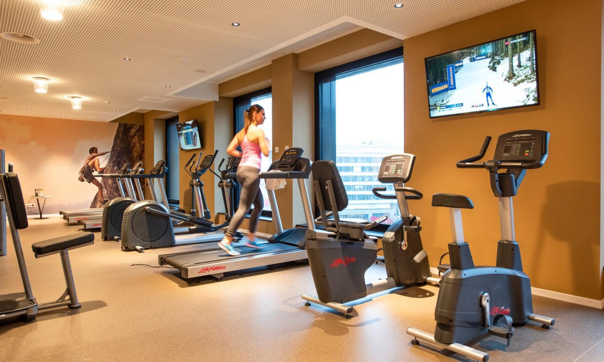 aja Zürich City Resort, Fitnessraum