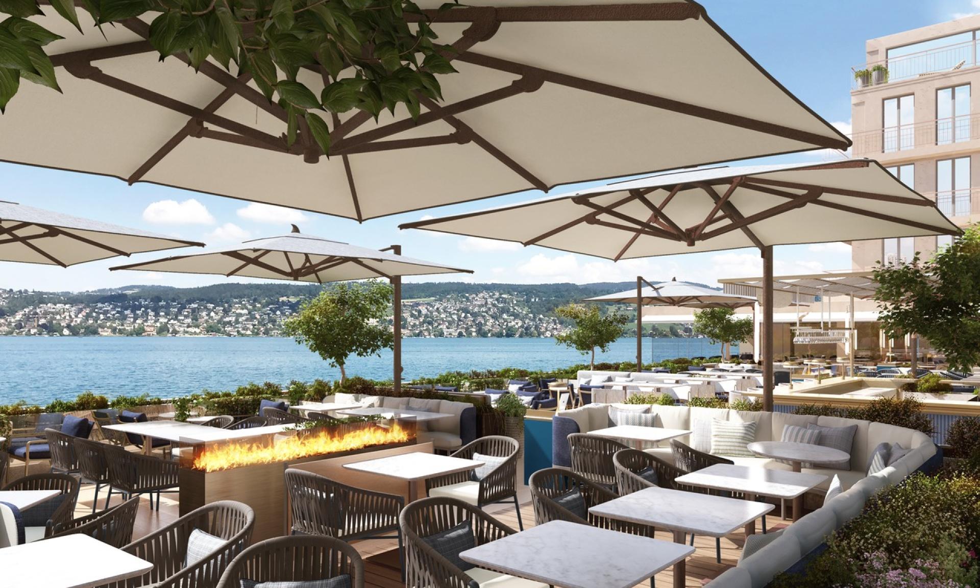 Hotel Alex Lake Zürich, Terrasse