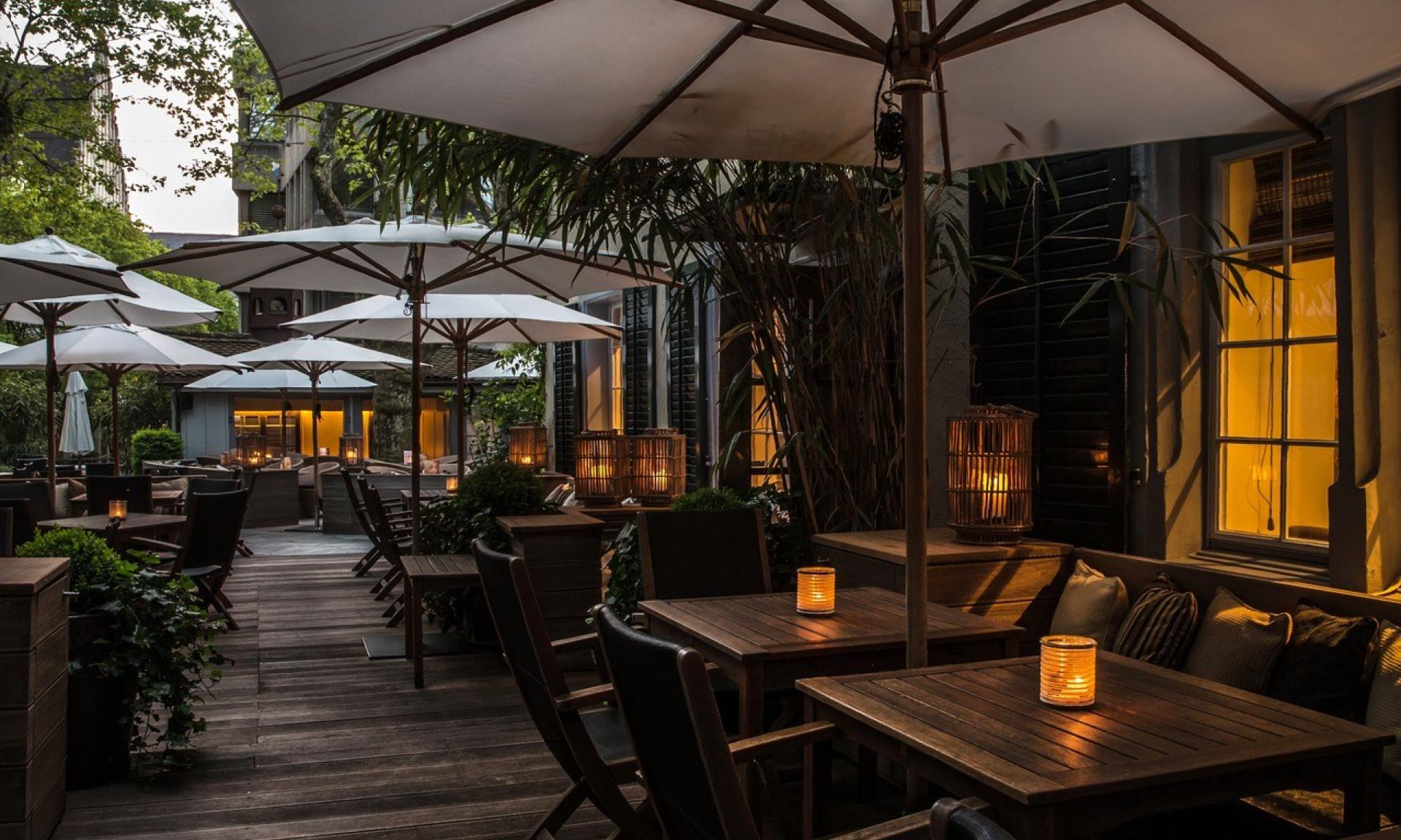 Tao's Restaurant in Zürich, Terrasse