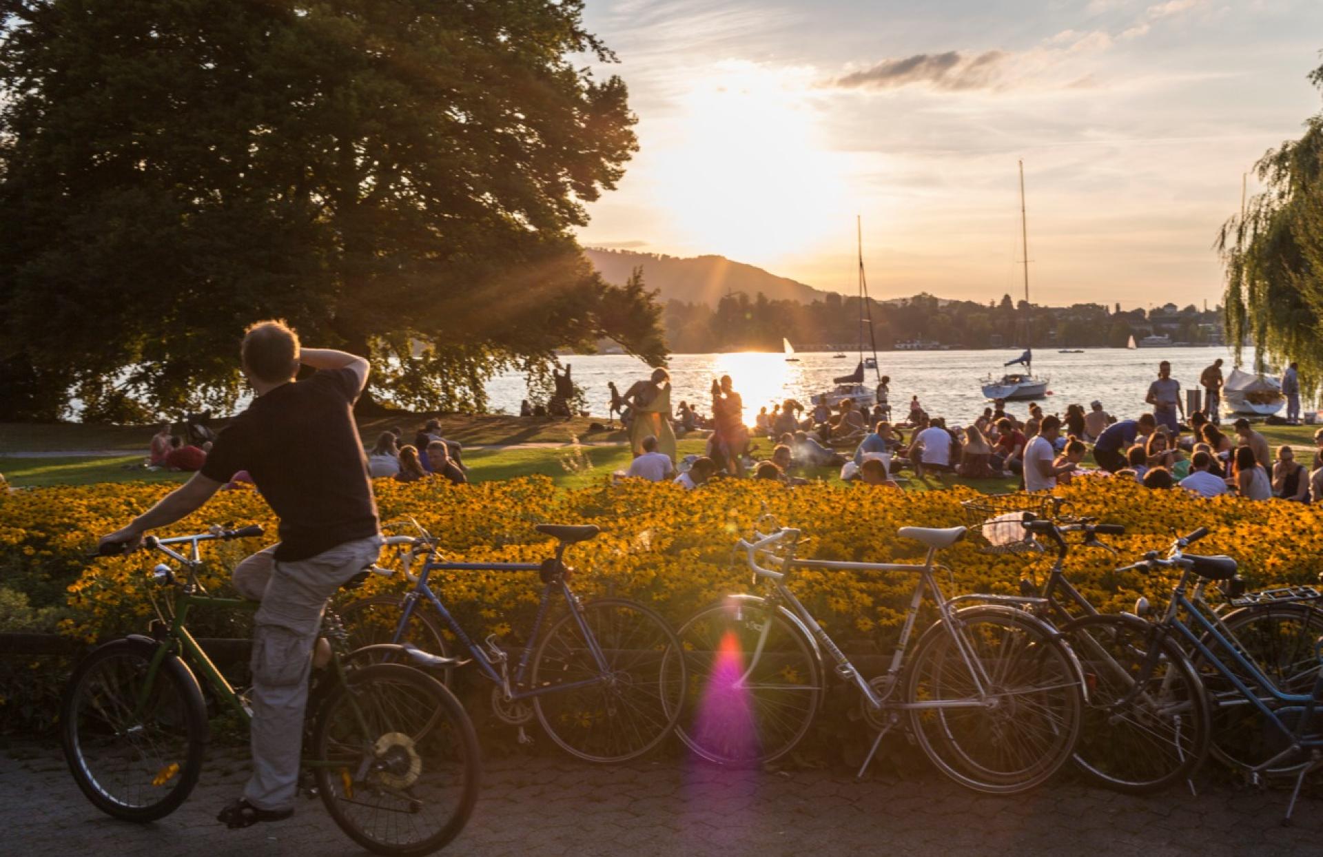 Zürichsee, Velos