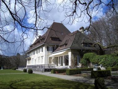 The "Am Römerholz" villa in Winterthur, home to the collection Oskar Reinhart