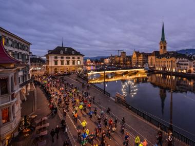Silvesterlauf in Zürich